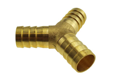Brass Tee Y Connector 10mm
