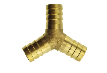 Brass Tee Y Connector 10mm