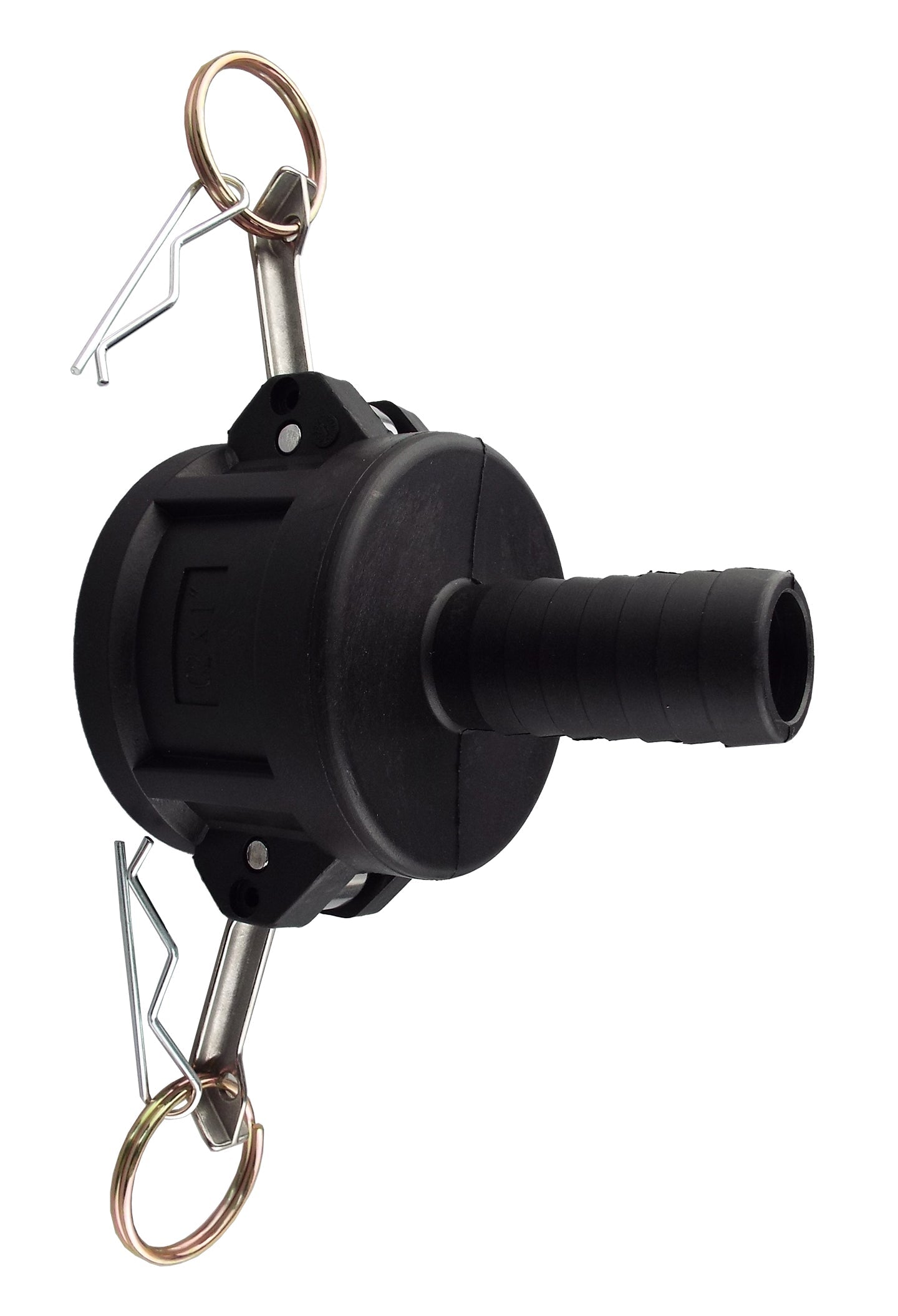 IBC 3” – S60X6M Valve with S60X6 – 2” Camlock Fitting and 1” Barb Type C Camlock