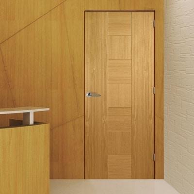 Oak Catalonia Flush Pre-Finished Internal Door - 1981mm x 838mm