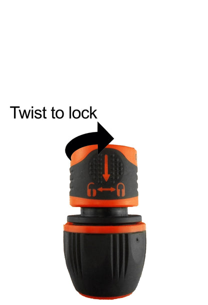Cost Wise Click and Lock Hose Connector 1/2"-3/4" Hose
