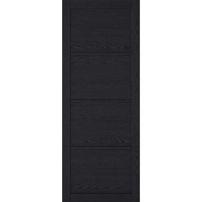 Soho Dark Charcoal Panelled Pre-Finished Internal Door - 1981mm x 686mm
