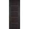 Vancouver Dark Grey Laminated 5 Panel Interior Fire Door FD30 - 1981mm x 838mm