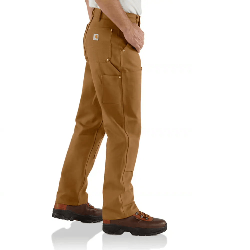 Carhartt B01 Loose Fit Firm Duck Double-Front Utility Work Pant Carhartt Brown, 36" Waist 30" Leg