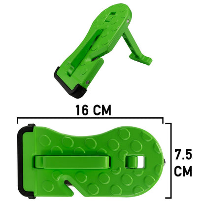 Car Door Step Type B Green - ultimate solution for convenient rooftop access