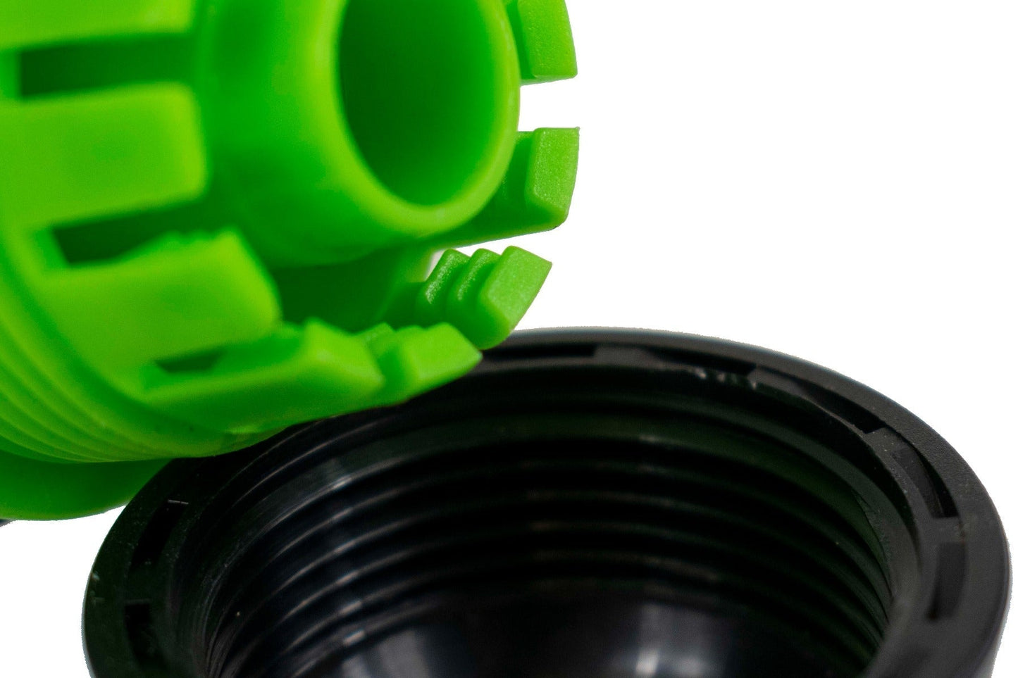 Female Hose Connector, 1/2" or 5/8" Hose, Green