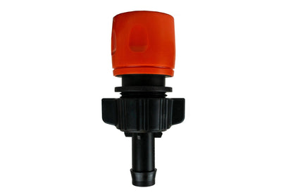 Female Hose Connector with Male 13mm Barb