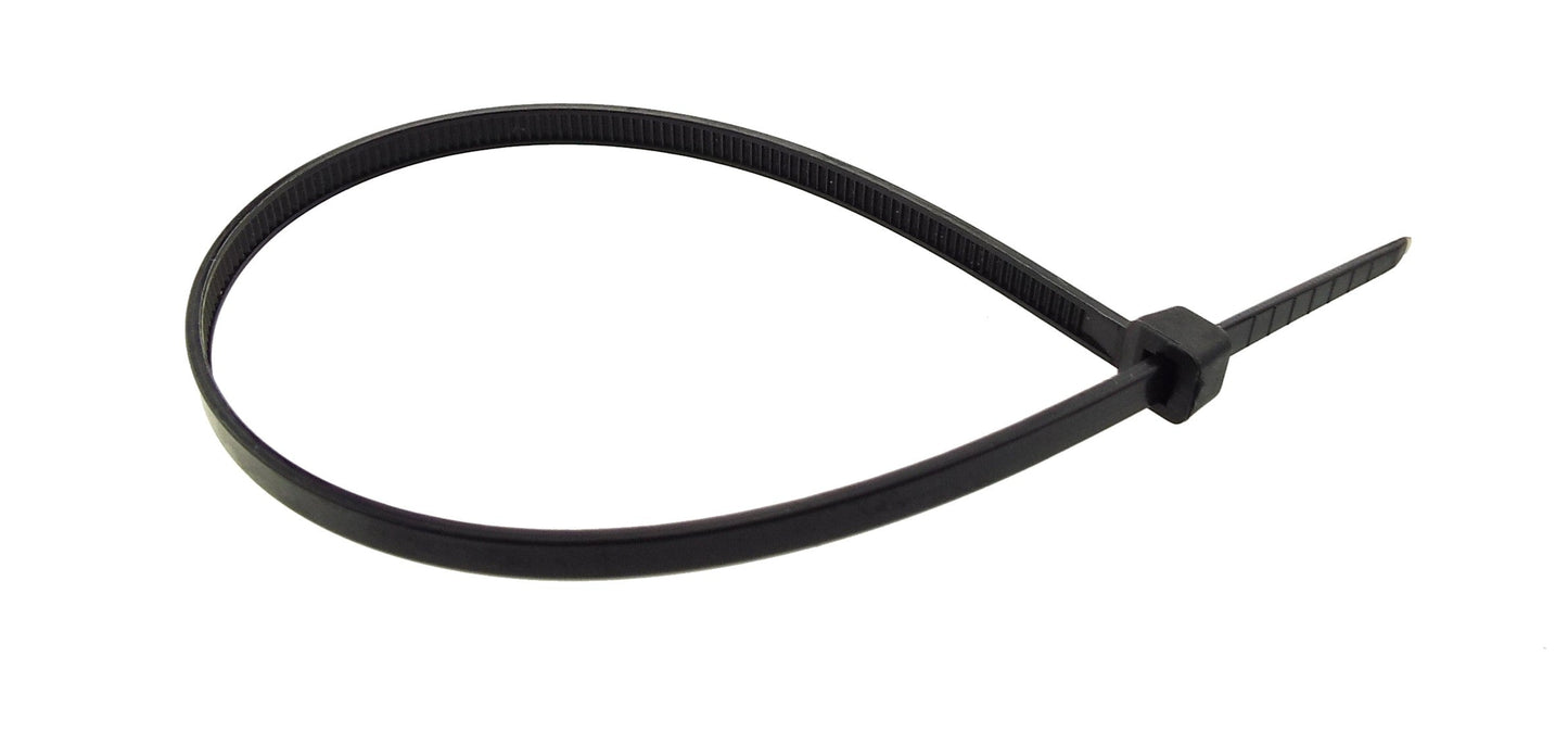 100 Cable Ties (4.8mm x 250mm) Black