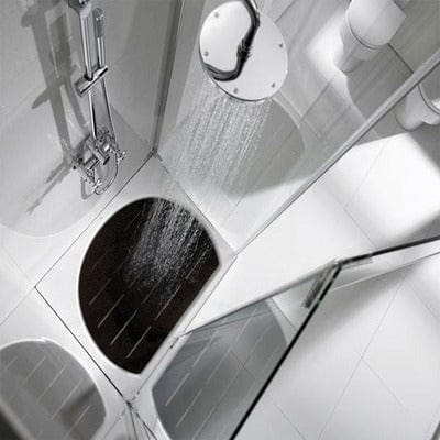 Loft Chrome Shower Mixer Column With Kit