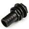 Tank Connector with Washer 3/4" BSPM & 1" Barb Outlet