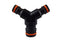 Three Way Max Flo to Standard Snap On, Black/Orange