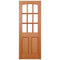 Georgia Hardwood Dowelled 9 Unglazed Light Panels External Door - 1981mm x 838mm