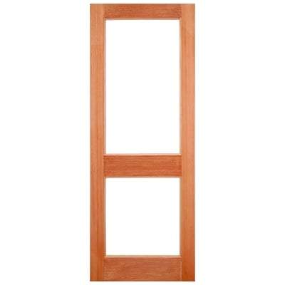 2XGG Hardwood M&T 2 Unglazed Light Panels External Door - 1981mm x 762mm