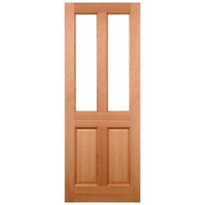 Malton Hardwood Dowelled 2 Unglazed Light Panels External Door - All Sizes