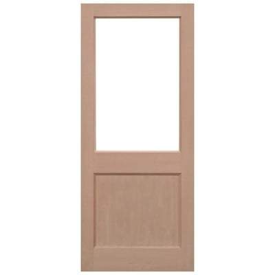 Hemlock 2XG 1 Unglazed Light Panel External Door - 2032mm x 813mm