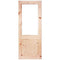 Redwood 1 Unglazed Light Panel External Door - 1981mm x 838mm