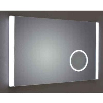 Kilmore Rectangular Mirror with Square LED Side Lights & On/Off Touch Sensor