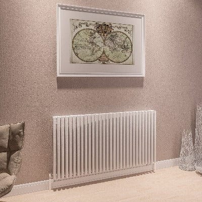 Desio Horizontal Aqua Steel Radiator - All Sizes