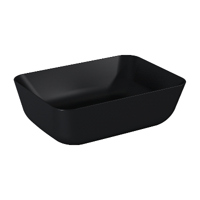 Aquatrend 460mm Countertop Rectangular Basin inc Waste - All Colours
