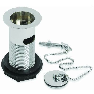 Classic Ball & Chain Chrome Bath Waste