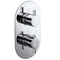 Evoke Concealed Chrome Thermostatic Shower Valve