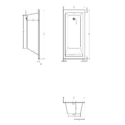 Medici Straight Bath - All Sizes