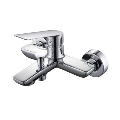 Sleek Wall Mounted Bath Shower Mixer