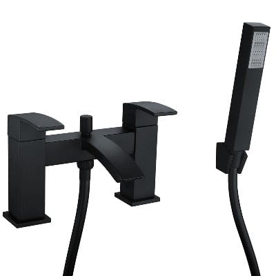Onyx Black Bath Shower Mixer