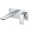 Alto Wall Mounted Chrome Basin Mixer Tap