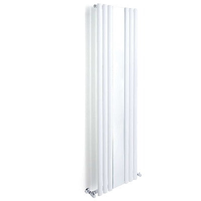 Bordeaux Vertical Wall-Mounted White Radiator - 1800 x 500mm