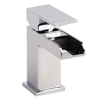 Stream Chrome Basin Mixer Tap w/ Click-Clack Waste - All Sizes