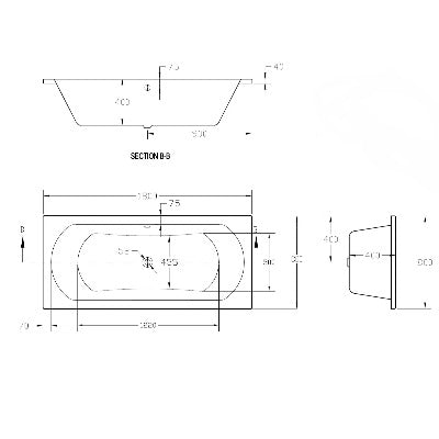 Duo Double Ended Bath - All Sizes