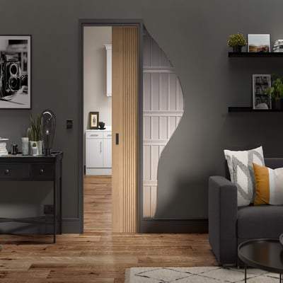 Flusso Pocket Door Single Set Interior Door - All Sizes