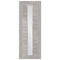 White Grey Forli Internal Laminate Clear Glass Door