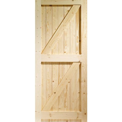 Framed Ledged & Braced External Pine Gate or Shed Door