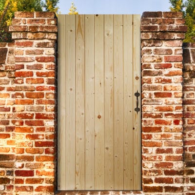 Framed Ledged & Braced External Pine Gate or Shed Door
