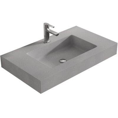 Stone Wall Hung Bowl Basin - All Colours