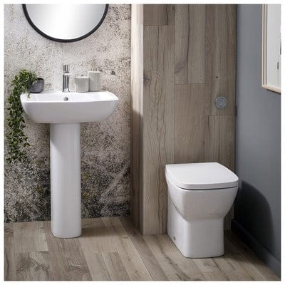 Piccolo Back to Wall Cloakroom Suite