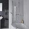 Compact P Bath Screen - 1500 x 800mm
