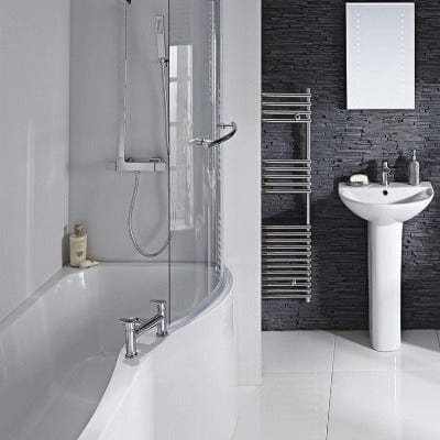 Compact P Shower Bath Set - Right Handed