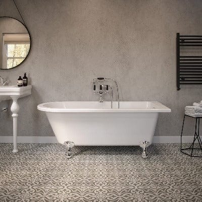 Hatton Back to Wall Freestanding Bath - 1700 x 750mm