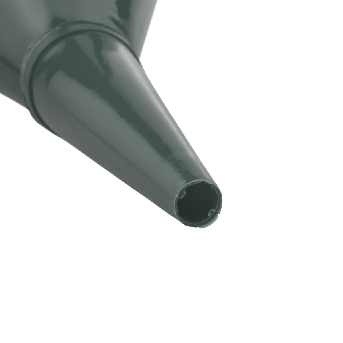 Angled Car Fuel Funnel with Filter, Gray