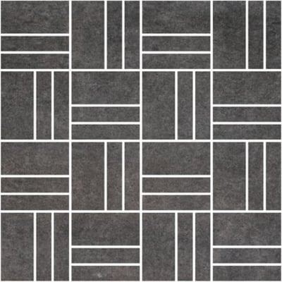 City Stone Anthracite Matt Linear Mosaic (2 per Box)