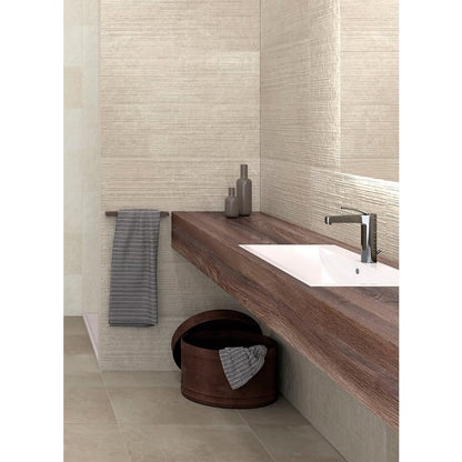 Cumbria Ivory Groove Décor (8 per Box)