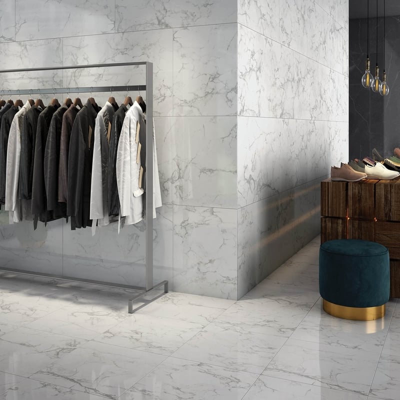 Tech-Marble Supreme White Polished - All Sizes