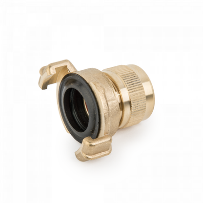 Claw - Hose Quick Connector - 3/4" Hose (Brass)
