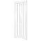 Worcester Internal White Primed Bi-Fold Door with Clear Glass - 1936 x 379.5 x 35mm