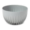 Mira Bowl Pot, Insert and Hole With Plug 240mm Gray