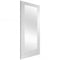 Pattern 10 White Primed Internal Rebated Door Pair with Clear Glass - All Sizes