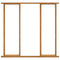 External Hardwood Side Light Frame Kit